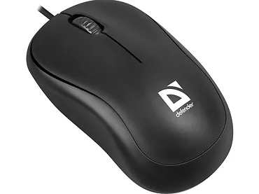Mysz przewodowa Defender PATCH MS-759 Czarna 1000DPI