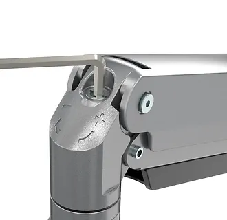 Neomounts Uchwyt biurkowy NM-D775DX3 SILVER