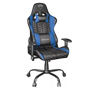 Trust Krzesło gamingowe GXT708B RESTO niebieskie