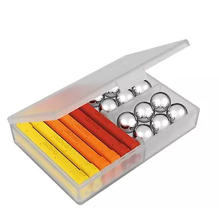Geomag Klocki magnetyczne Classic Recycled 42 elementy pomarańczowe