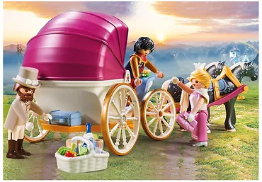 Playmobil Zestaw z figurkami Princess 70449 Romantyczna bryczka