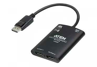 ATEN Wzmacniacz  2-port True 4k DP MST Hub VS92DP