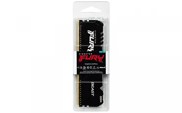 Kingston Pamięć DDR4 FURY Beast RGB 16GB(1*16GB)/2666 CL16