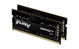 Kingston Pamięć DDR4 FURY Impact SODIMM 32GB(2*16GB)/2666 CL16