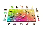 Wooden City Puzzle drewniane 3D Motyle gradient Butterfly dreams L