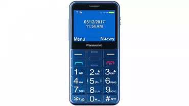 Panasonic Telefon dla seniora KX-TU155 niebieski