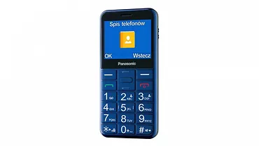 Panasonic Telefon dla seniora KX-TU155 niebieski