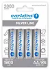 everActive Akumulatory paluszki R6/AA 2000 mAH, blister 4 szt.