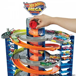 Hot Wheels Zestaw City Zakręcony Megagaraż