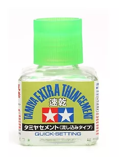 Tamiya Klej modelarski Extra Thin Cement Quick-Set