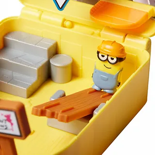 Mattel Zestaw figurek Minionki Katapulta wielopak Splat Ems Zestaw budowlany