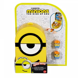 Mattel Zestaw figurek Minionki Katapulta wielopak Splat Ems Zestaw budowlany