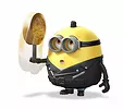 Mattel Figurka Minionki Minionek Otto rzut kamieniem