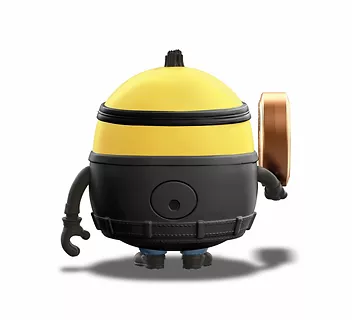 Mattel Figurka Minionki Minionek Otto rzut kamieniem