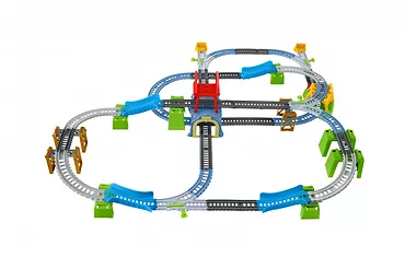 Fisher Price Tor kolejowy Mega 6 w 1 Tomek i Przyjaciele