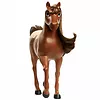 Mattel Figurka Mustang: Duch wolności Brązowy koń