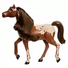 Mattel Figurka Mustang: Duch wolności Brązowy koń