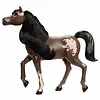 Mattel Figurka Mustang: Duch wolności Ciemnobrązowy koń