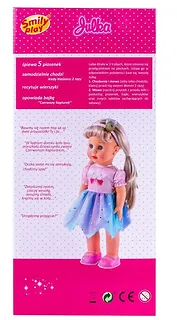 Smily Play Lalka chodząca Julka śpiewa opowiada bajkę