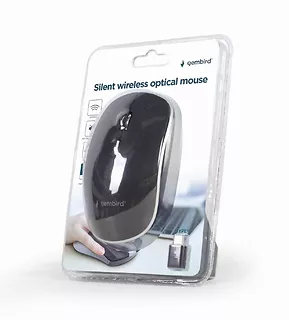 Gembird Mysz optyczna bezprzewodowa z odbiornikiem USB-C