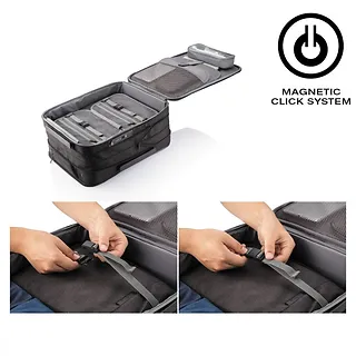 XD DESIGN Torba podr&oacute;żna FLEX FOLDABLE TROLLEY BLACK