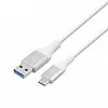 TB Kabel USB 3.0 - USB C 2m PREMIUM 3A biały TPE