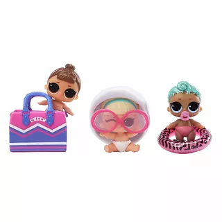 Mga Lalka L.O.L. Surprise Color Change Lil Sisters display 24 sztuki