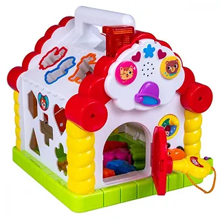 Smily Play Sorter grąjacy domek