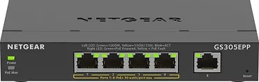 Netgear Przełącznik GS305EPP switch unmanaged 5GE (4xPoE+)