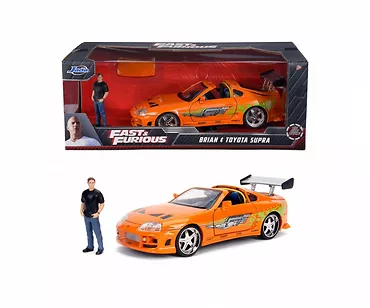 JADA TOYS Pojazd Fast & Furious Szybcy i wściekli 1995 Toyota Supra 1/24