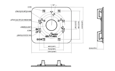 Dahua Adapter PFA152-E  puszka