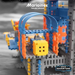 Marioinex Klocki konstrukcyjne Mini Waffle - Baza kosmiczna