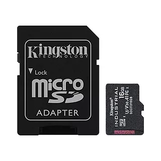 Kingston Karta pamięci microSD 16GB CL10 UHS-I Industrial