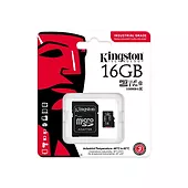 Kingston Karta pamięci microSD 16GB CL10 UHS-I Industrial