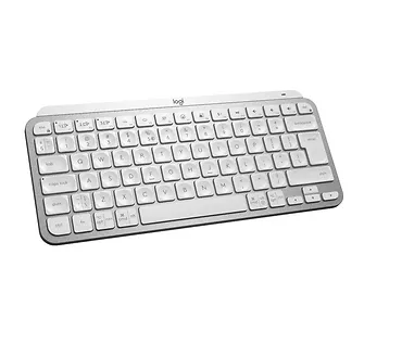 Logitech Klawiatura bezprzewodowa MX Keys Mini Pale 920-010499 jasnoszara
