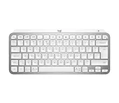 Logitech Klawiatura bezprzewodowa MX Keys Mini Pale 920-010499 jasnoszara