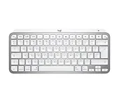 Logitech Klawiatura MX Keys Mini Mac Pale 920-010526 jasnoszara