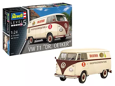 Revell Model do sklejania Samochód 1/24 VW T1 Dr. Oetker