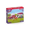 Schleich Zestaw figurek Przygoda z samochodem i przyczepą dla konia