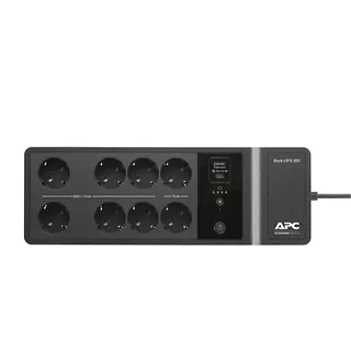 APC Zasilacz BE850G2-GR 850VA, 230V, porty ładowania USB typu C i A, 8 gniazd Schuko CEE 7 (2 przepięcia)