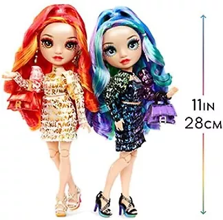 Mga Lalki Rainbow High Twins, Laurel i Holly De Vious