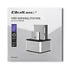 Qoltec Stacja dokująca dysków 2xHDD/SSD | 2.5"/3.5" SATA | USB 3.0 |    Klonowanie