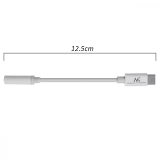 Maclean Adapter USB typ-C 3,5 mm mini jack MCTV-847