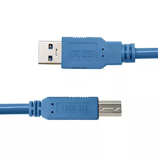 Qoltec Kabel USB 3.0 do drukarki A męski | B męski | 2m