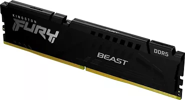 Kingston Pamięć DDR5 Fury Beast Black  16GB(1*16GB)/5600  CL40