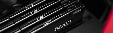 Kingston Pamięć DDR4 Fury Beast 64GB (4*16GB)/3200 CL16