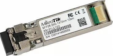 Mikrotik Moduł 10 SFP+ 1.25G SFP 25G SPF25 XS+31LC10D