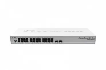 Mikrotik Przełącznik 24xGbE 2 xSFP+CRS326-24G-2S+RM-MX