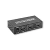 Qoltec Rozdzielacz aktywny  Splitter HDMI v. 2.0 | 1x2 | EDID+IR