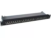 ALANTEC Patch panel STP kat.6A 24 porty LSA 1U